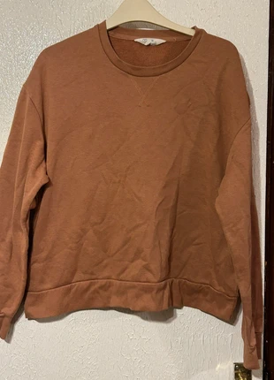 Ladies sweatshirt/jumper - tan/brown, brand: Primark, condition: Very good, size: L / UK 16-18, £1.00, £1.75 includes Buyer Protection