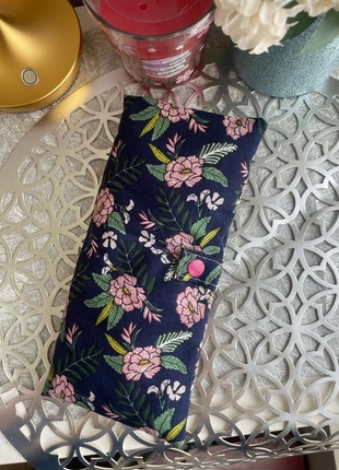 Protège livret de famille, motif fleurs exotiques, marque: Fait Main, état: Neuf sans étiquette, 5,00 €, 5,95 € Protection acheteurs incluse