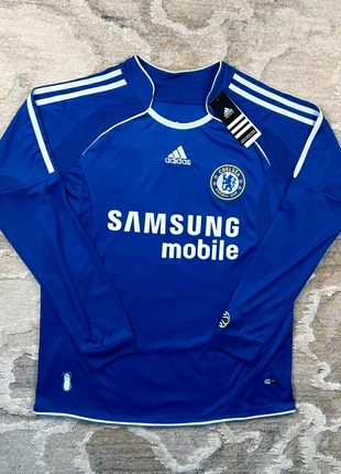Chelsea FC Adidas 2006/08 Home Drogba #11 Long Sleeve T-Shirt Large – Last One Left, brand: adidas, condition: New with tags, size: L, £49.95, £53.15 includes Buyer Protection