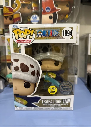Funko Pop Trafalgar Law GTD 1894 (One Piece), marca: Funko Pop, estado: Novo com etiquetas, tamanho: Prematuro, até 44 cm, €20.00, €21.70 inclui Proteção do Comprador