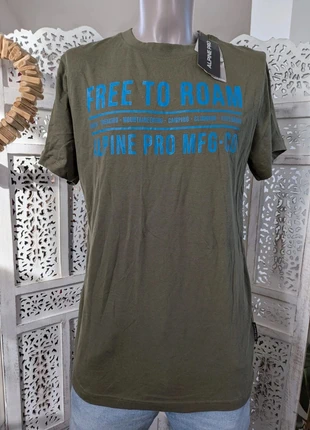 T-shirt homme marque Alpine Pro taille M couleur kaki et bleu B2, merk: Alpine PRO, staat: Nieuw met prijskaartje, maat: M, € 19,99, € 21,69 inclusief Kopersbescherming Pro