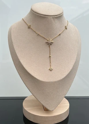 Collier doré à étoiles pendantes en acier inoxydable, condizioni: Ottime, €12.00, €13.30 include la Protezione acquisti Pro