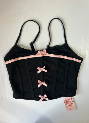 Top bustier coquette Shein – taglia XS, marque: Shein, état: Neuf avec étiquette, taille: XS / 34 / 6, 10,00 €, 11,20 € Protection acheteurs incluse