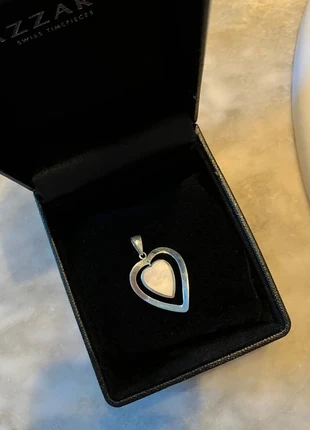 Pendentif cœur nacré argent 925, brand: Argent 925, condition: Very good, €15.00, €16.45 includes Buyer Protection