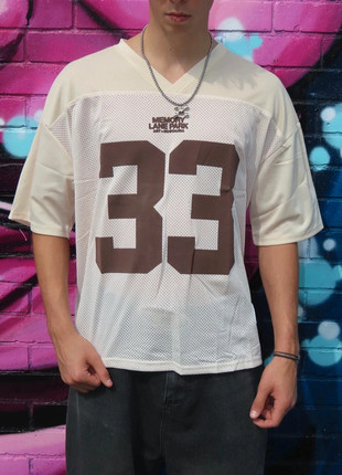 Y2K Cream Memory Lane Jersey Streetwear Size Medium, brand: Memory Lane, condition: New without tags, size: M, £24.99, £26.94 includes Buyer Protection Pro
