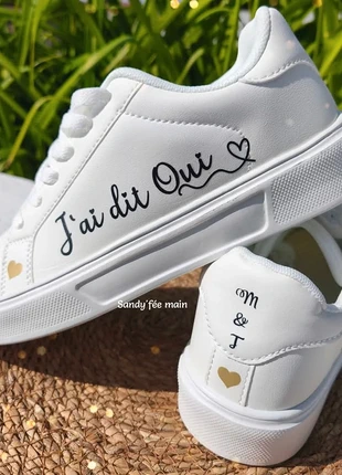 Chaussure basket mariée, marca: Sandy fée main, estado: Nuevo con etiquetas, tamaño: Talla única, 15,00 €, 16,45 € Protección al comprador Pro incluida