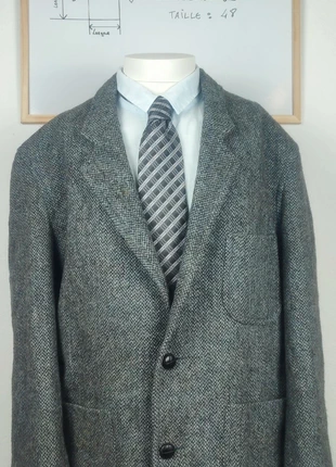 Blazer Harris tweed pure laine vierge d ecosse-made in canada-48, marke: Harris Tweed, zustand: Sehr gut, größe: 48, 90,00 €, 95,20 € inklusive Vinted-Käuferschutz