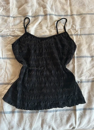 Vintage top zwart met goud, merk: Top Vintage, staat: Heel goed, maat: M / 38 / 10, € 8,99, € 10,14 inclusief Kopersbescherming