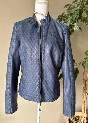 Veste kaporal Femme - Petit XL - Cuir bleu, marca: Kaporal, estado: Muy bueno, tamaño: XL / 42 / 14, 15,00 €, 16,45 € Protección al comprador incluida