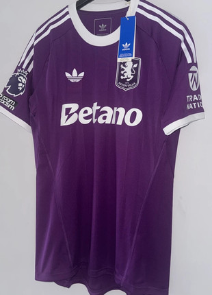Aston Villa Adidas 25/26 Trefoil Purple Goalkeeper Shirt BNWT Martinez 23!, brand: adidas, condition: New with tags, size: L, £90.00, £95.20 includes Buyer Protection