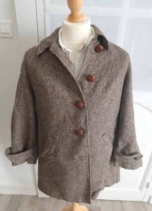 Manteau Long veste de costume Harris Tweed Homme classe vintage 60's - L, marke: Harris Tweed, zustand: Sehr gut, größe: L, 185,00 €, 194,95 € inklusive Vinted-Käuferschutz