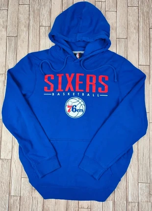 Hoodie usa capuche vintage basket NBA sixers taille S oversize boxy, brand: Vintage Dressing, condizioni: Ottime, taglia: S, €14.00, €15.40 include la Protezione acquisti