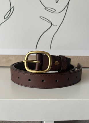 Ceinture marron boucle dorée neuve 113cm, marque: ceinture marron, état: Neuf sans étiquette, taille: 90 cm, 10,00 €, 11,20 € Protection acheteurs (Pro) incluse