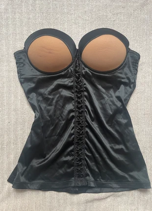 Vintage y2k mesh satin corset bustier top, marke: Vintage Dressing, zustand: Gut, größe: S / 36 / 8, 5,50 €, 6,48 € inklusive Vinted-Käuferschutz