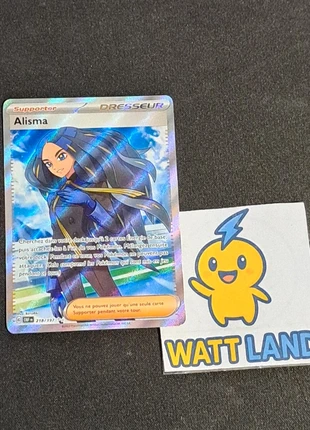Carte Pokémon - Alisma 218 / 197 - Flammes Obsidiennes - OBF - EV03, marque: Pokémon, état: Neuf sans étiquette, 3,49 €, 4,36 € Protection acheteurs incluse
