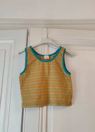 Crop top multicolore, brand: Vintage Dressing, condition: Very good, size: S / 36 / 8, €10.00, €11.20 includes Buyer Protection