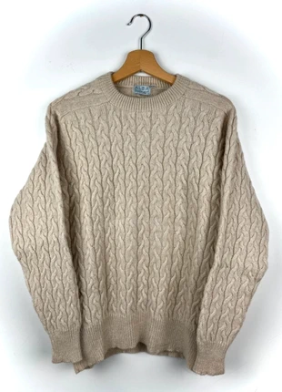 Maglione Sweater Pullover in Lana Shetland Vintage, marca: Vintage Dressing, estado: Muito bom, tamanho: M, €29.00, €31.15 inclui Proteção do Comprador