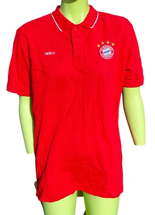Polo Fc Bayern - Rouge - 100% coton - TBE - XL, marke: FC Bayern München, zustand: Sehr gut, größe: XL, 5,00 €, 5,95 € inklusive Vinted-Käuferschutz