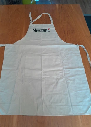 Tablier écru Nescafé, brand: Nescafé, condition: Very good, €5.00, €5.95 includes Buyer Protection