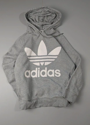 Adidas Swearshirt Hoodie Graphic Big Logo Grey, marque: adidas, état: Très bon état, taille: L, 12,00 €, 13,30 € Protection acheteurs incluse