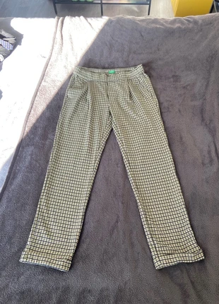 Pantalon pied de poule, brand: United Colors of Benetton, condition: Very good, size: M, €15.00, €16.45 includes Buyer Protection