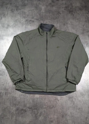 Manteau coupe vent full zip vert kaki logo brodé - size XL, marca: Vintage Dressing, estado: Muito bom, tamanho: XL, €7.90, €9.00 inclui Proteção do Comprador