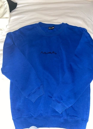 royal blue pretty little thing PLT fluffy comfy jumper sweater, brand: PrettyLittleThing, condition: Very good, size: S / 8, £2.00, £2.80 includes Buyer Protection