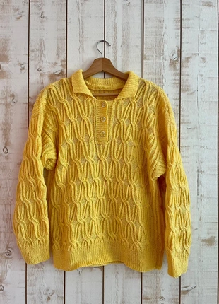 Pull vintage jaune, marque: Vintage, état: Très bon état, taille: Taille unique, 12,00 €, 13,30 € Protection acheteurs incluse