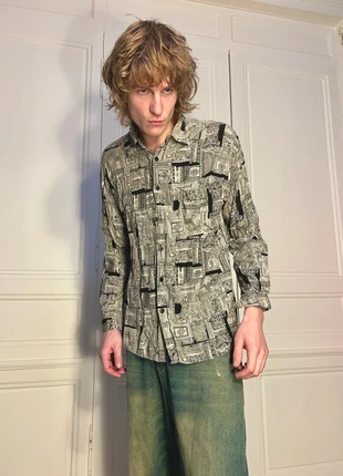 Chemise vintage à motif, marque: Vintage Dressing, état: Très bon état, taille: M, 15,00 €, 16,45 € Protection acheteurs incluse