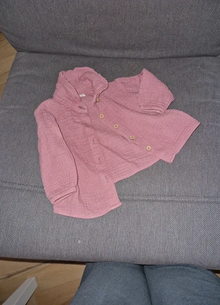 Chemise/blouse manches longues, marca: Zeeman, estado: Muito bom, tamanho: 6-9 meses / 68 cm, €1.50, €2.28 inclui Proteção do Comprador