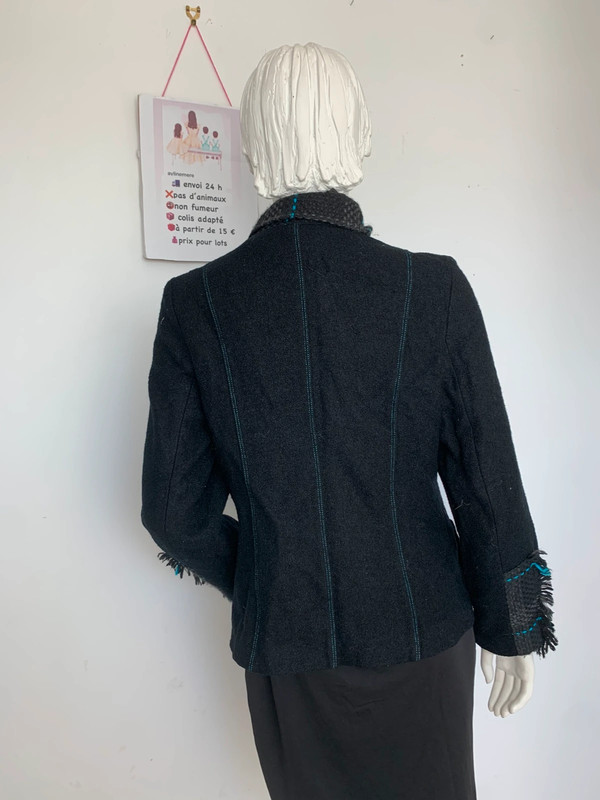 Veste en 100% laine made in France - photo numéro 7