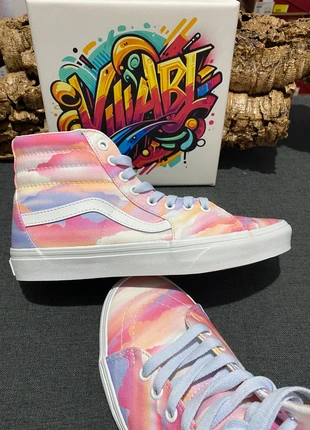 Vans Sk8-Hi Pastel Cloud Edition 🌈 numero 37 nuove scatola originale, marque: Vans, état: Neuf sans étiquette, taille: 37, 54,99 €, 58,44 € Protection acheteurs incluse