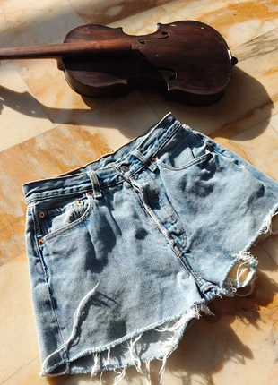 Shorts Levi's 501 Vintage Donna W29 - S, marke: Levi's, zustand: Sehr gut, größe: S / 36 / 8, 9,00 €, 10,15 € inklusive Vinted-Käuferschutz