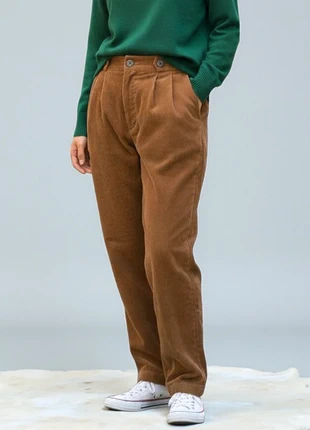 Pantalon en velours côtelé – Taille haute & détails vintage - Taille S, brand: rue chic, condizioni: Ottime, taglia: S / IT 40 / EU 36, €19.00, €20.65 include la Protezione acquisti Pro