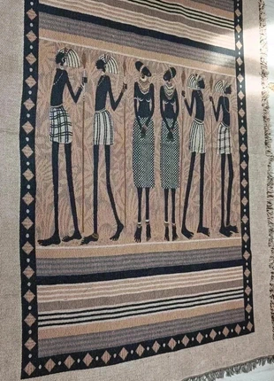 Tapis mural de sol ou plaide ethnique motifs africains, condizioni: Nuovo senza cartellino, €75.00, €79.45 include la Protezione acquisti