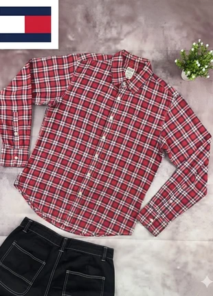 Hilfiger Denim Check Shirt Retro Vintage High Quality Premium Classic Style Y2K Limited Edition 80s, marque: Tommy Hilfiger, état: Très bon état, taille: M, 13,00 €, 14,35 € Protection acheteurs incluse