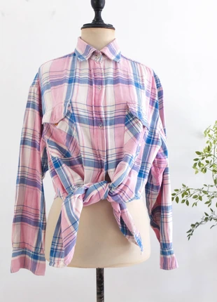 Camisa vintage franela a cuadros, marque: Vintage Dressing, état: Satisfaisant, taille: M / 38 / 10, 2,00 €, 2,80 € Protection acheteurs incluse