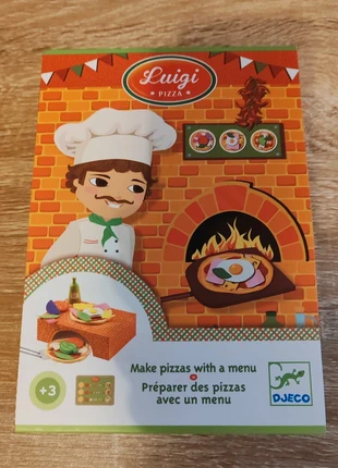 Jeu Djeco préparer des pizzas avec un menu, marque: Djeco, état: Neuf avec étiquette, taille: 3 ans / 98 cm, 4,50 €, 5,43 € Protection acheteurs incluse