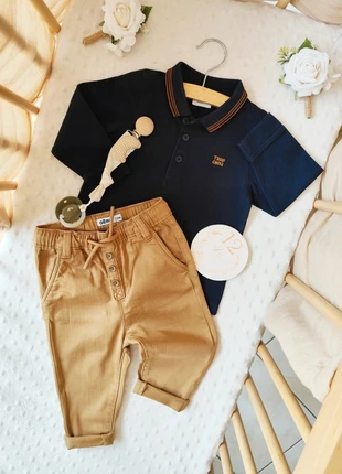 Ensemble pantalon et polo manches longues garçon 12 mois TAO et Gémo, marca: Tape à l'œil, estado: Muy bueno, tamaño: 9-12 meses / 74 cm, 11,90 €, 13,20 € Protección al comprador Pro incluida