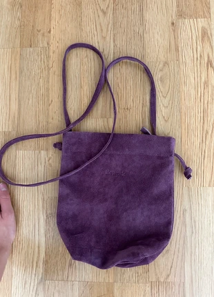 Purple Rework suede cross body bag, marque: Re-Worked, état: Neuf avec étiquette, 14,00 €, 15,40 € Protection acheteurs incluse