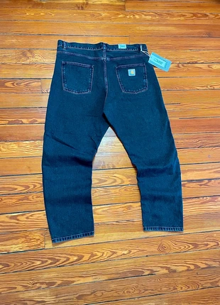 Jean Carhartt Noir Relaxed Fit Men Streetwear Taille W38, marque: Carhartt, état: Neuf avec étiquette, taille: W38 | FR 48, 40,00 €, 42,70 € Protection acheteurs incluse