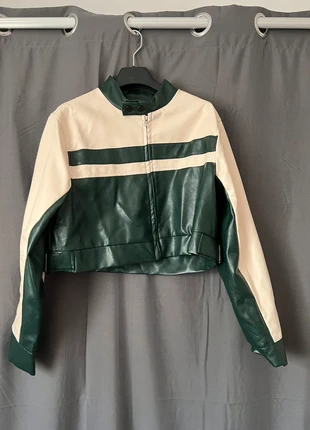 Veste motard bicolore, brand: Shein, condition: Very good, size: S / 36 / 8, €5.00, €5.95 includes Buyer Protection