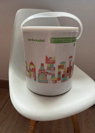 Baril construction en bois, brand: Vertbaudet, condition: Very good, size: 9-12 months / 74 cm, €15.00, €16.45 includes Buyer Protection