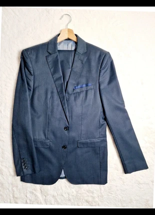 Costume Zara Bleu Marine Fines rayures Taille 48, brand: Zara, condition: Good, size: 48, €17.00, €18.55 includes Buyer Protection