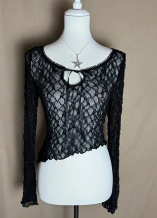 Top type coquette & romantique aesthetic - style vintage Y2K, marque: COQUETTE, état: Très bon état, taille: M / 38 / 10, 17,00 €, 18,55 € Protection acheteurs (Pro) incluse