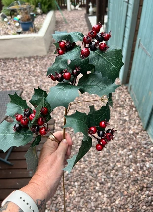 Christmas large holly bunch artificial, brand: Holly, condition: New without tags, £4.00, £4.90 includes Buyer Protection