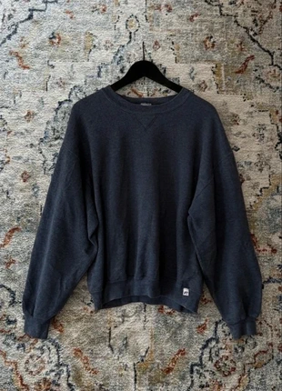 Sweatshirt Vintage Russell Athletic - Bleu Marine Chiné - Basique & Confortable - Taille L, marque: Russell Athletic, état: Très bon état, taille: L, 30,00 €, 32,20 € Protection acheteurs incluse