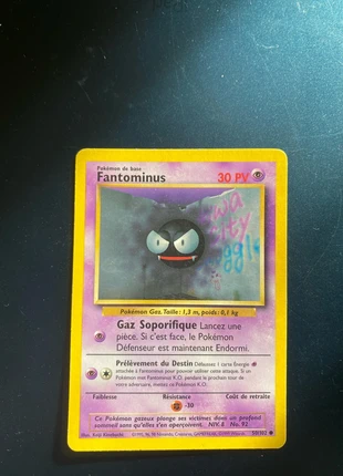 Carte Pokemon Fantominus, marke: Pokémon, zustand: Sehr gut, 1,00 €, 1,75 € inklusive Vinted-Käuferschutz