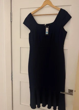 Navy Crepe Fishtail Dress, brand: Marks & Spencer, condition: New with tags, size: XL / 42 / 14, €4.00, €4.90 includes Buyer Protection
