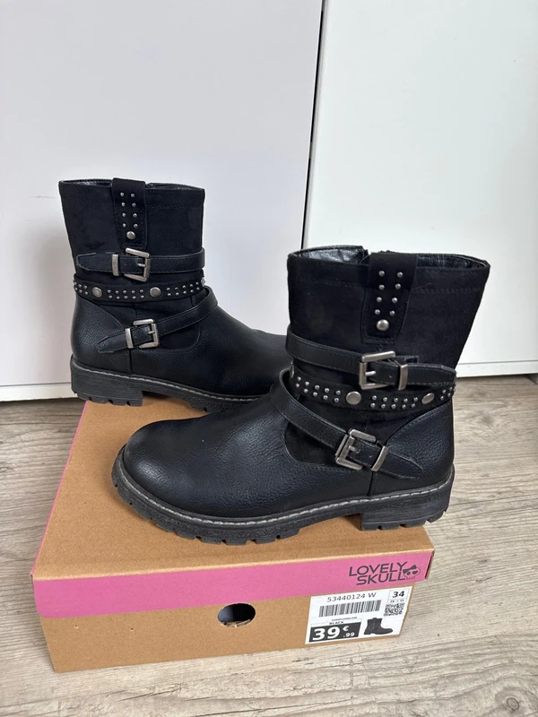 Bottines noires 34 neuves - photo numéro 5